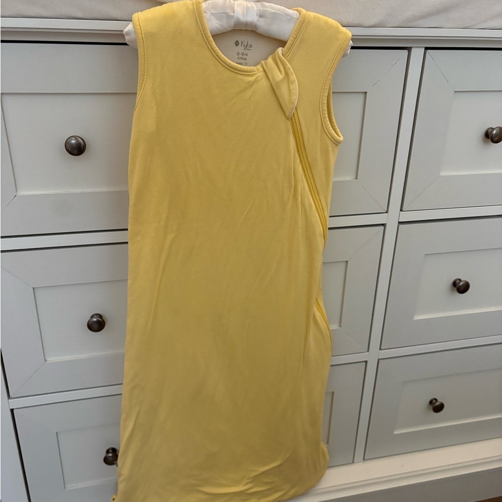 Kyte BABY Yellow Kids Pajamas Sleep Sack